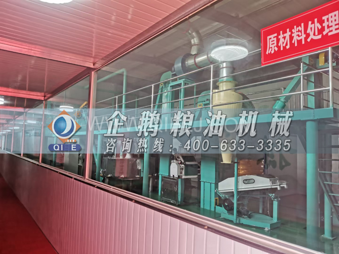 企鵝機(jī)械提供全套花生油提取設(shè)備，服務(wù)周到獲稱贊(圖3)
